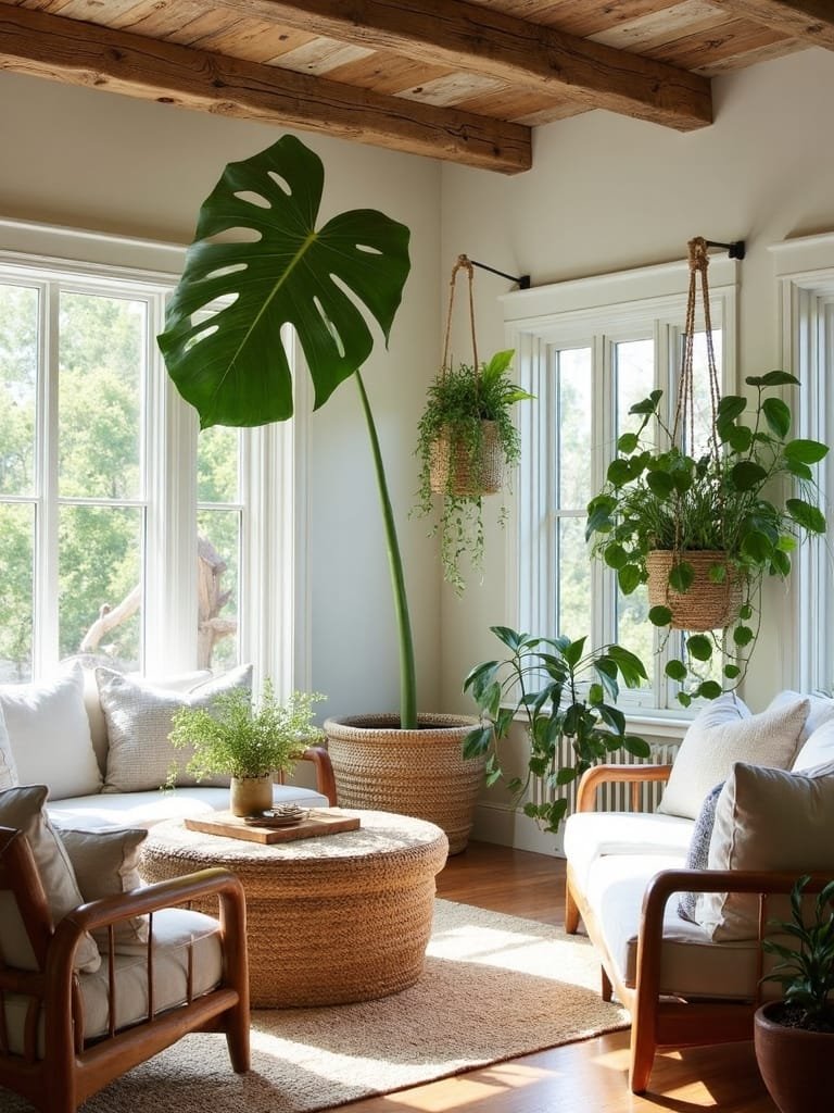 lush vegetation and flora