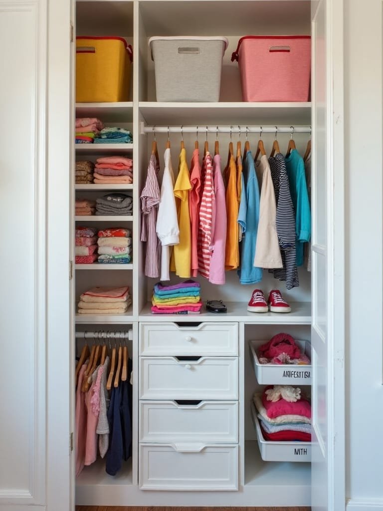 maximize closet space efficiently