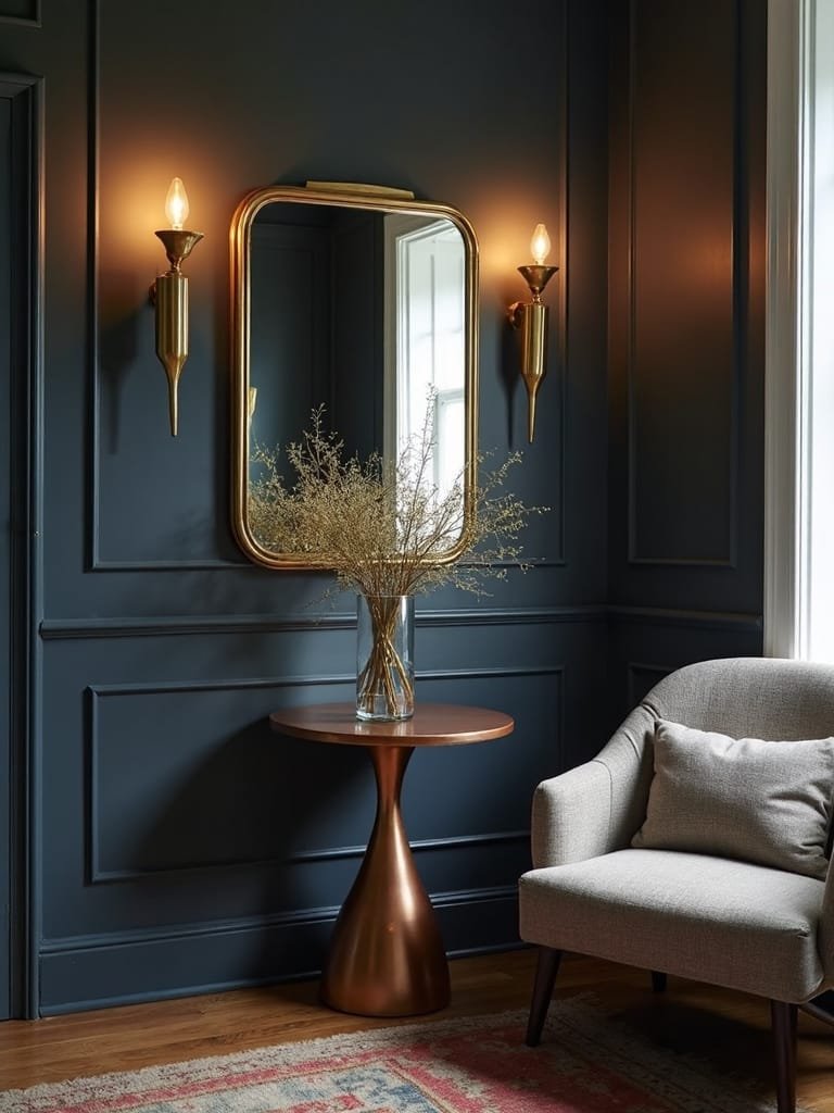 metallic details and reflections