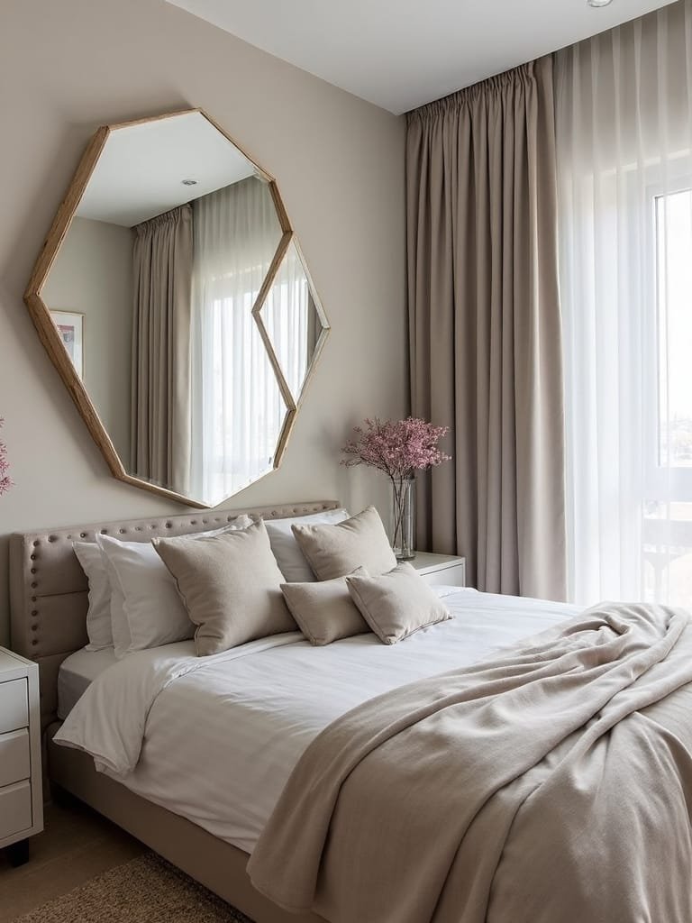 mirrors create depth perception