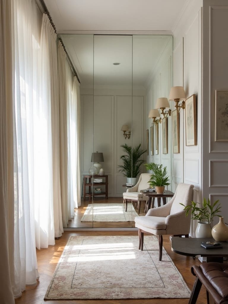 mirrors create visual deceptions