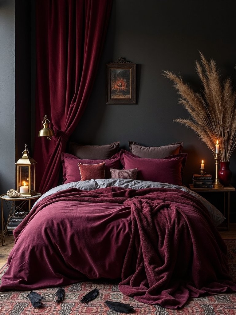 mysterious dark romantic sanctuary