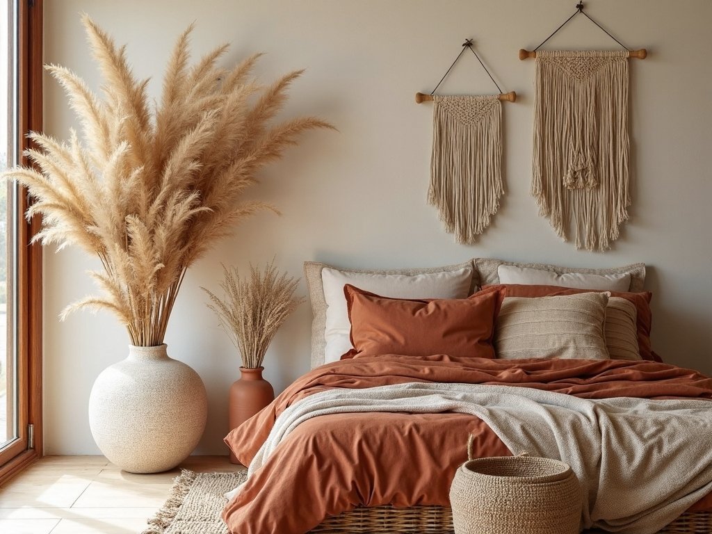 natural boho earthy low maintenance