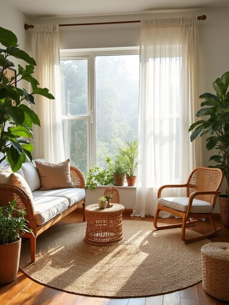 natural fiber rug showcase