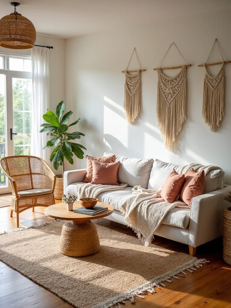 natural materials and textures