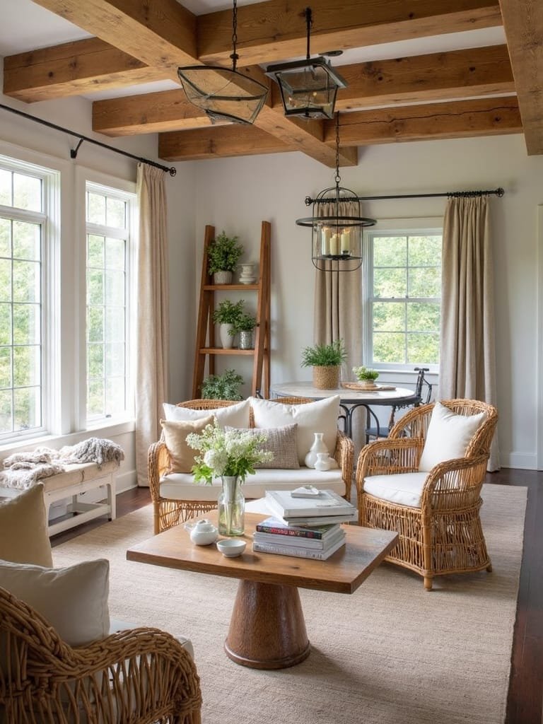 natural timber aesthetics emphasized