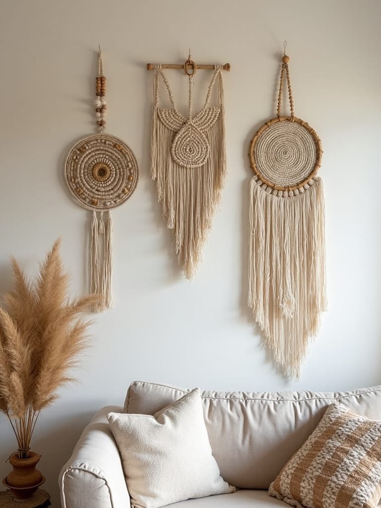 natural woven wall decor