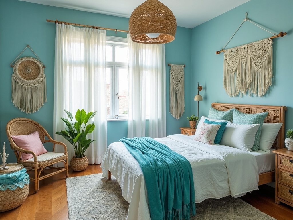 oceanic bohemian beach inspired tranquil retreat