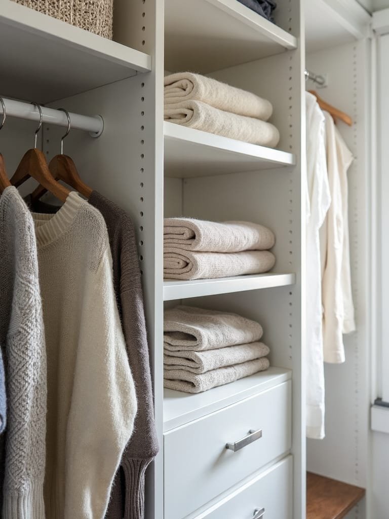 optimize shelving with dividers