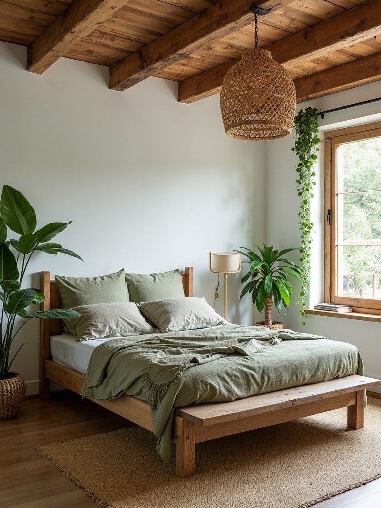 organic boho farmhouse natural sanctuary