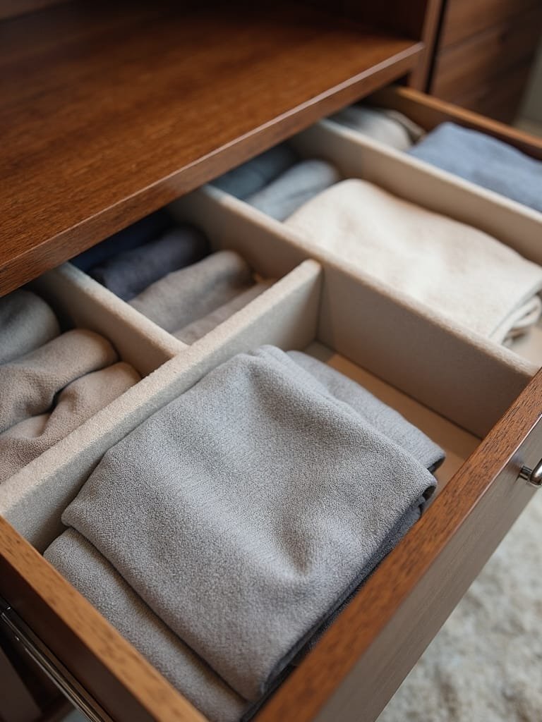 organized drawer space solutions