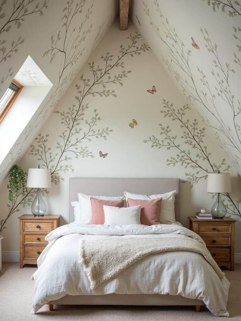 playful wall designs added