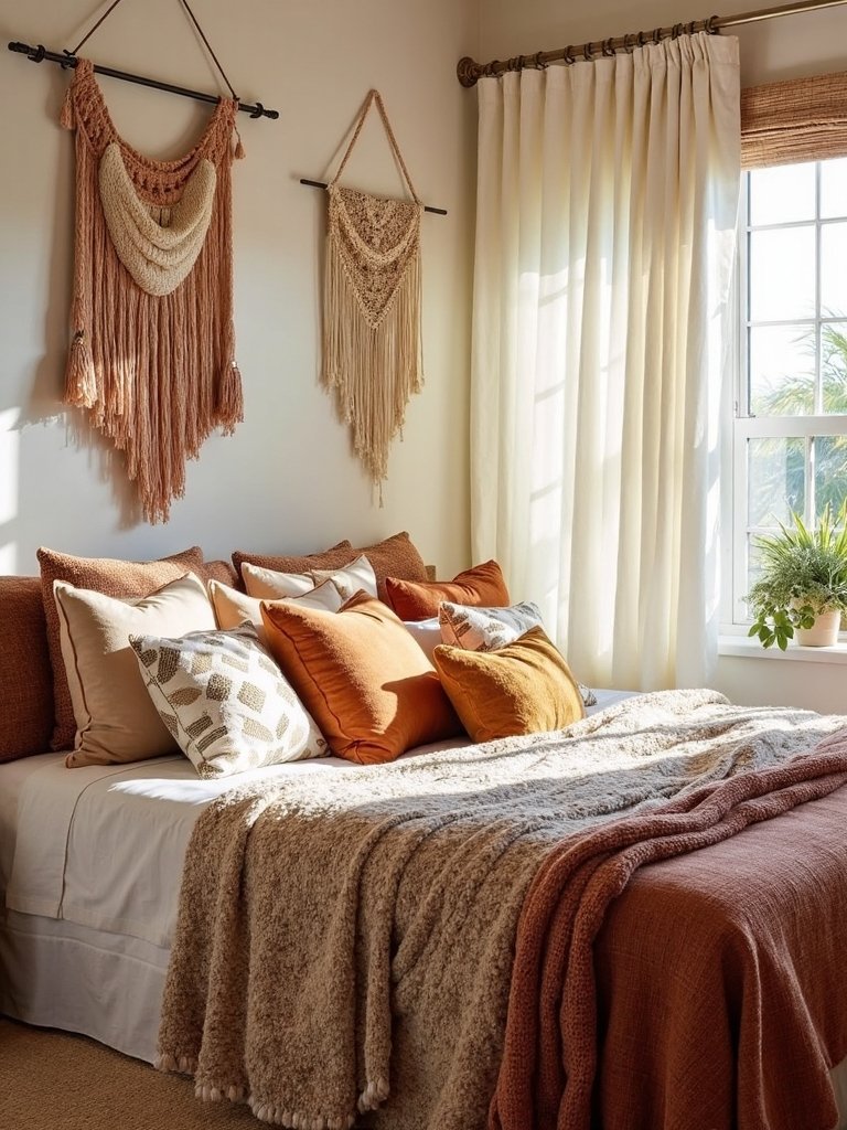 plush geometric tactile bohemian