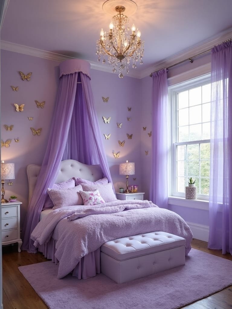purple butterfly sanctuary oasis
