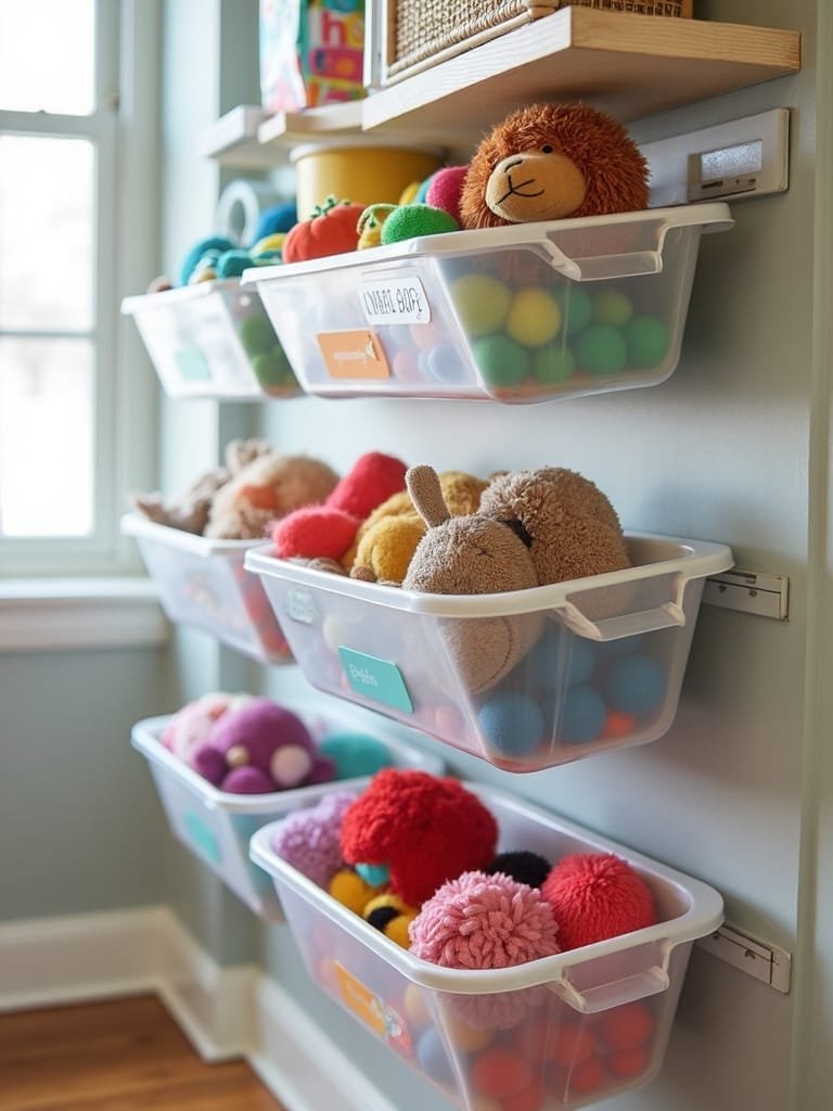 rotating toy library system