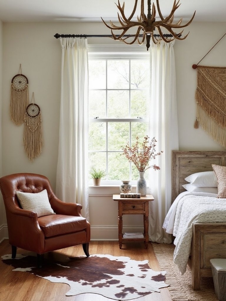 rustic bohemian western layered