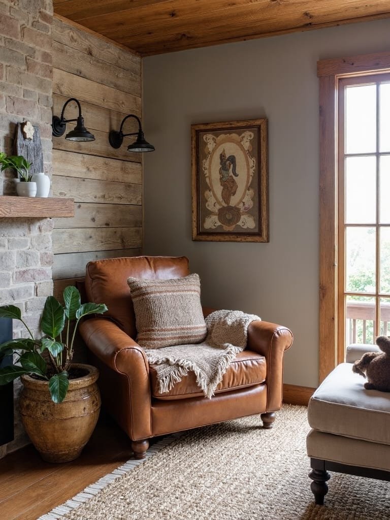 rustic reclaimed wood decor