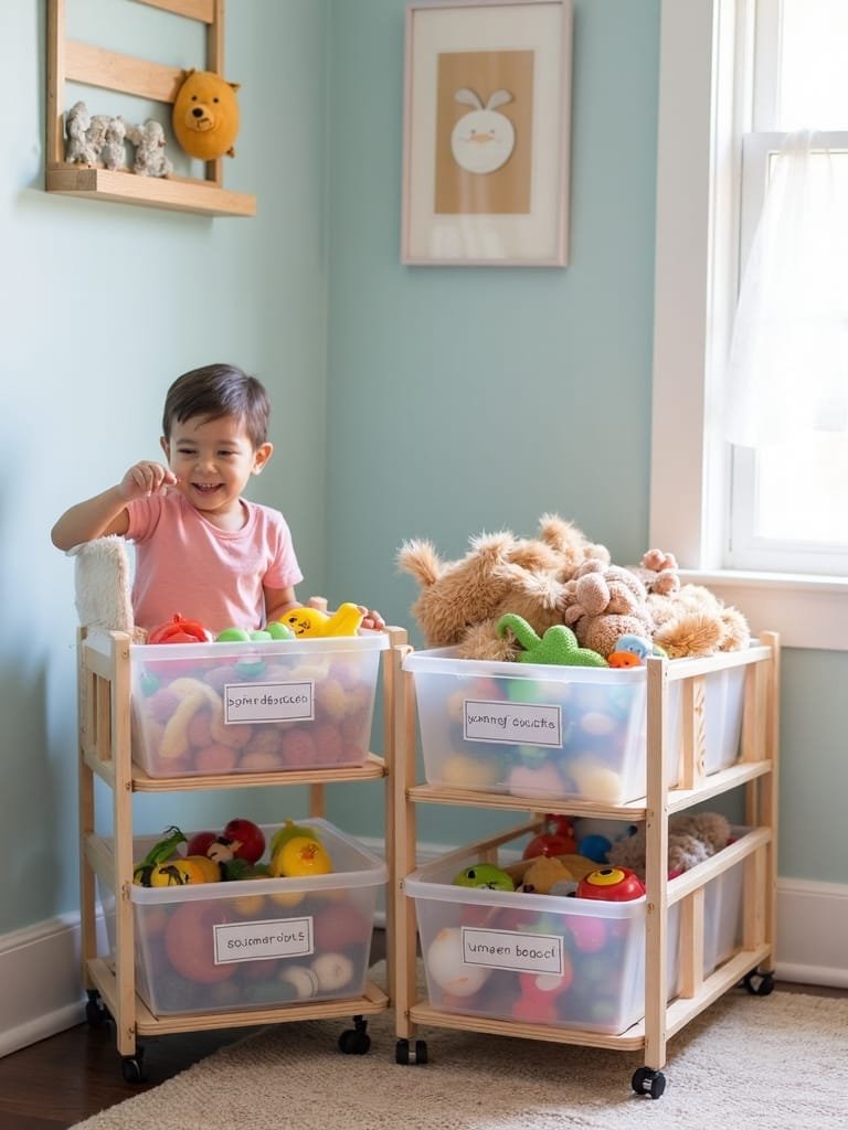 seasonal toy rotation system