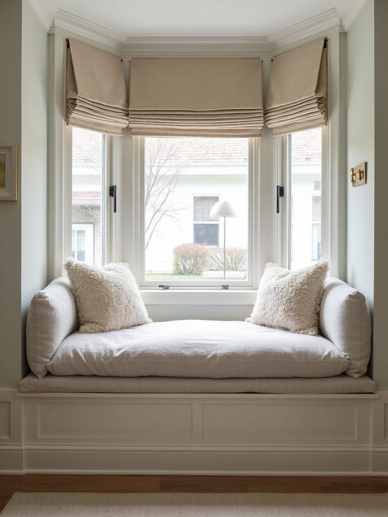 seating around window areas