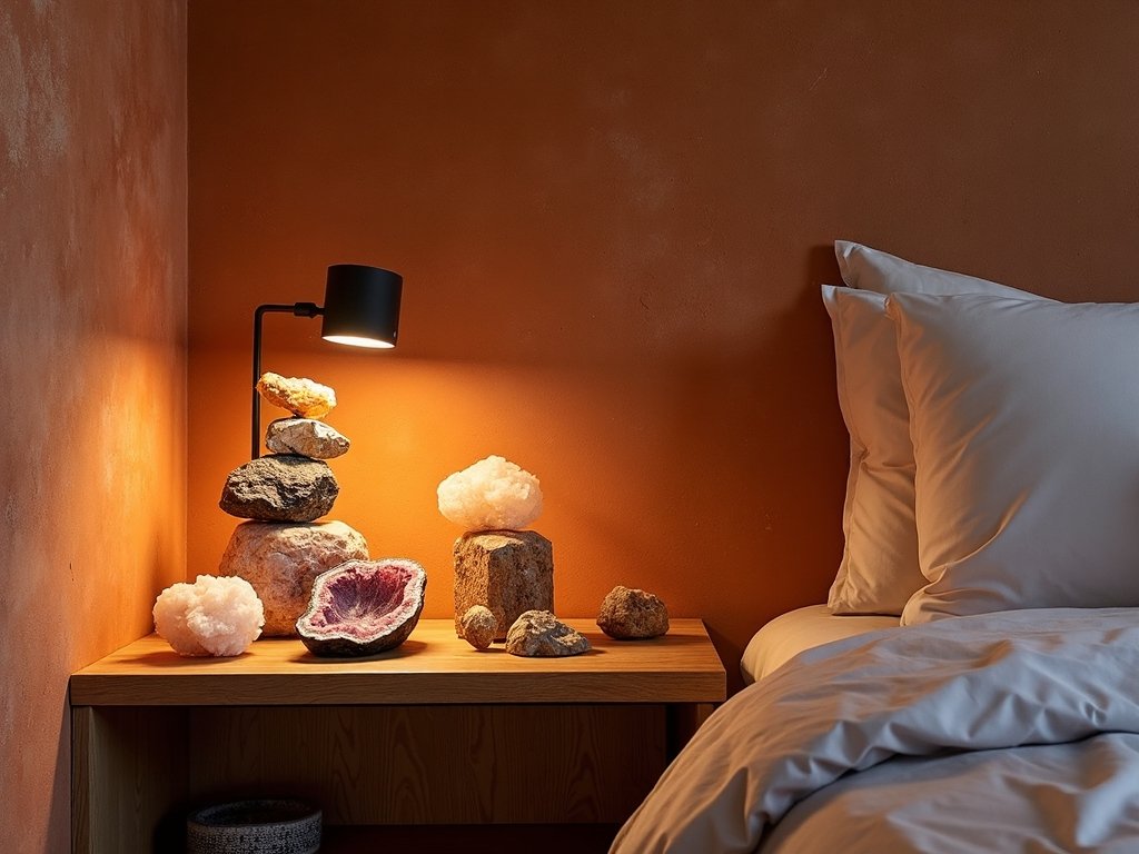 serene bohemian crystal sanctuary