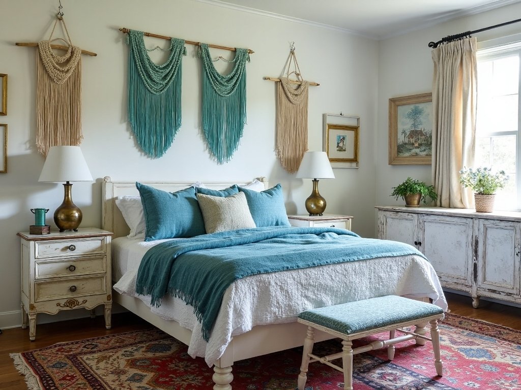 serene coastal bohemian charm