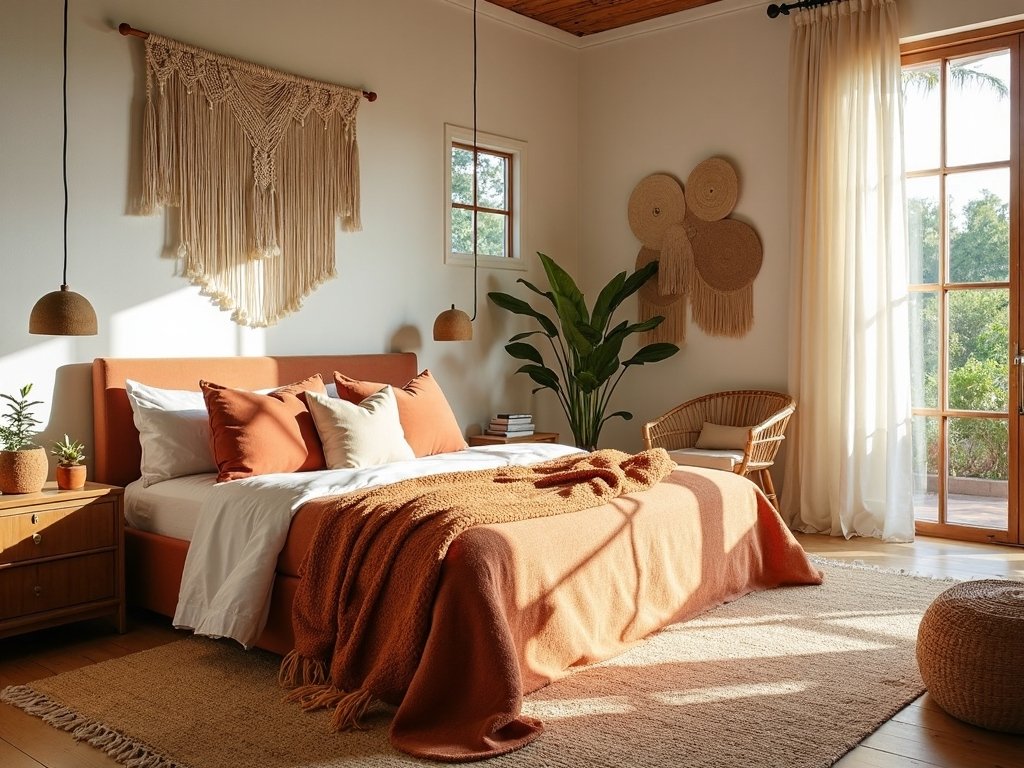 serene earthy textural color palette