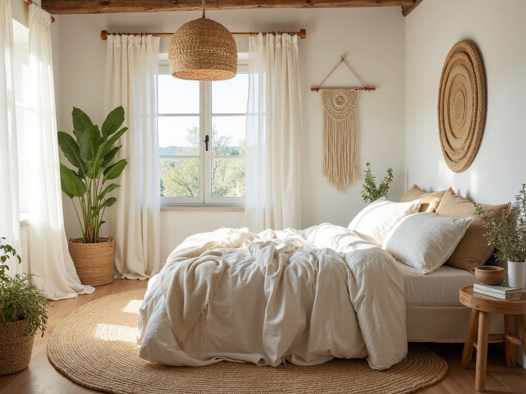 serene layered neutral minimalist