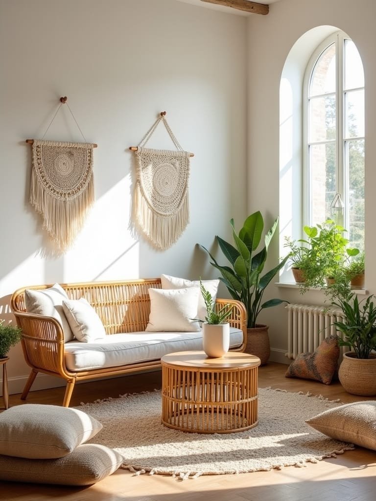 serene minimalist boho decor