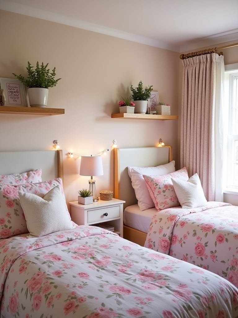 sisterly bedroom design inspiration