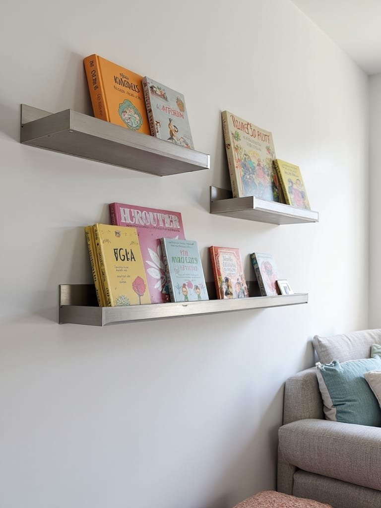 sleek book storage ideas