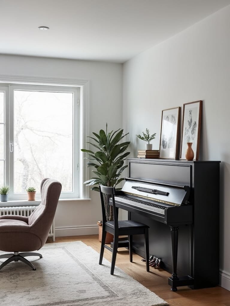 sleek contemporary piano arrangement