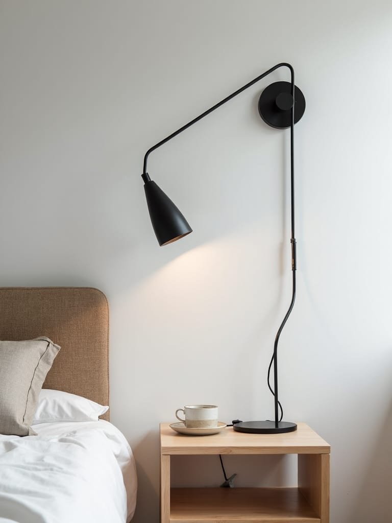 sleek space saving light fixtures