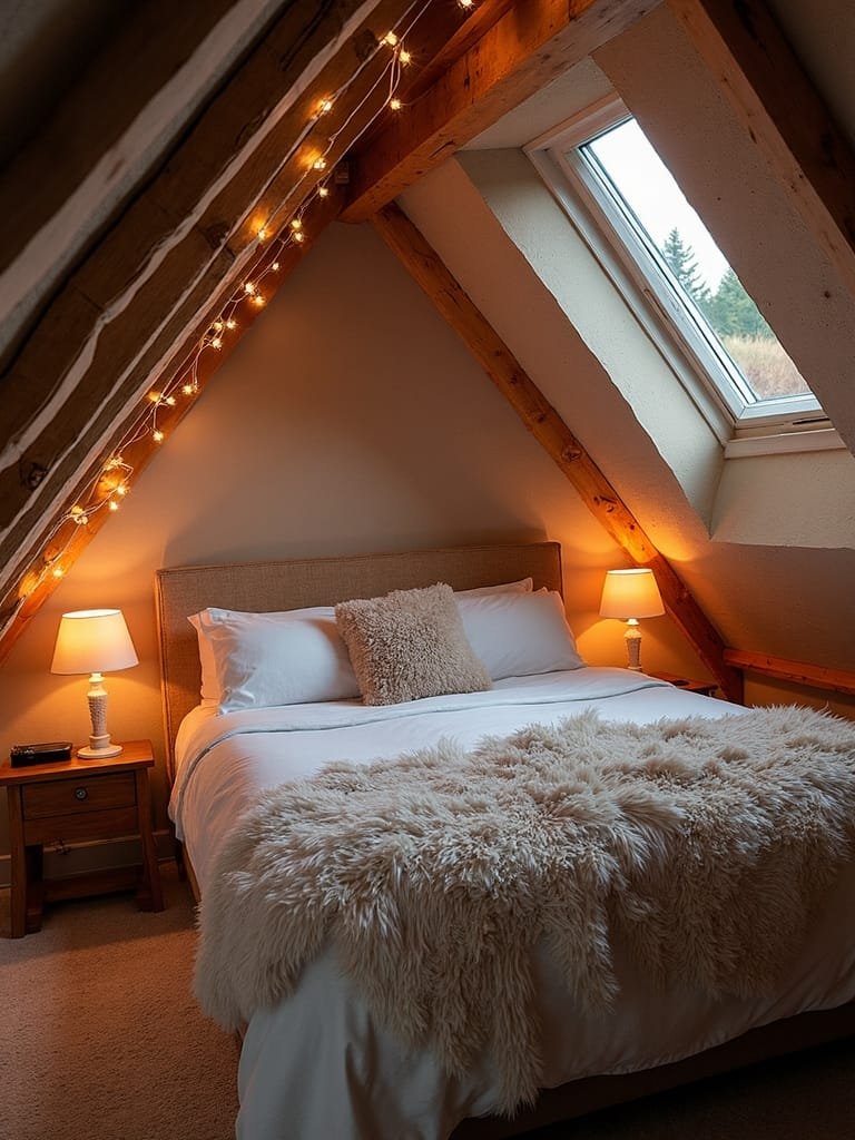 soothing evening ambient lighting