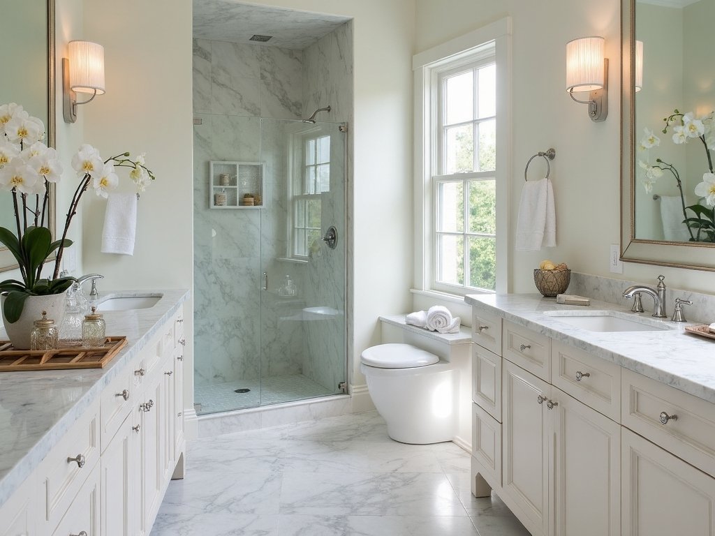 soothing spa inspired bathroom sanctuary