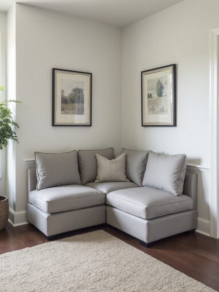 space saving corner seating