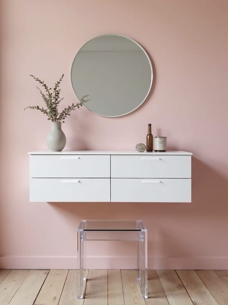 space saving wall mounted vanities