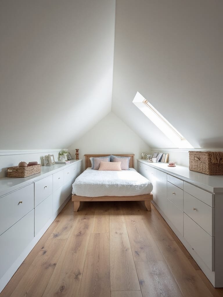 storage for sloped ceilings