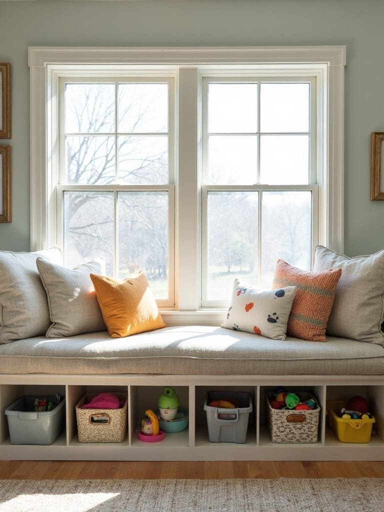 storage under window seat