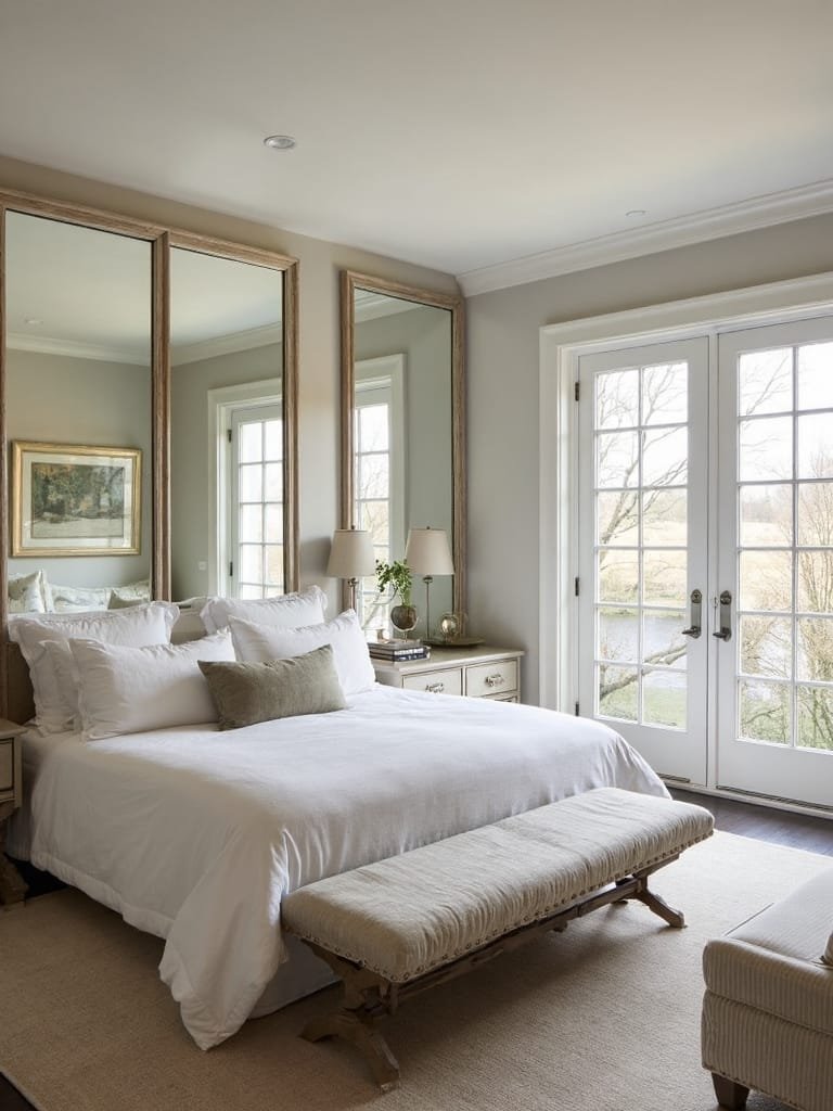 strategic mirror arrangement techniques