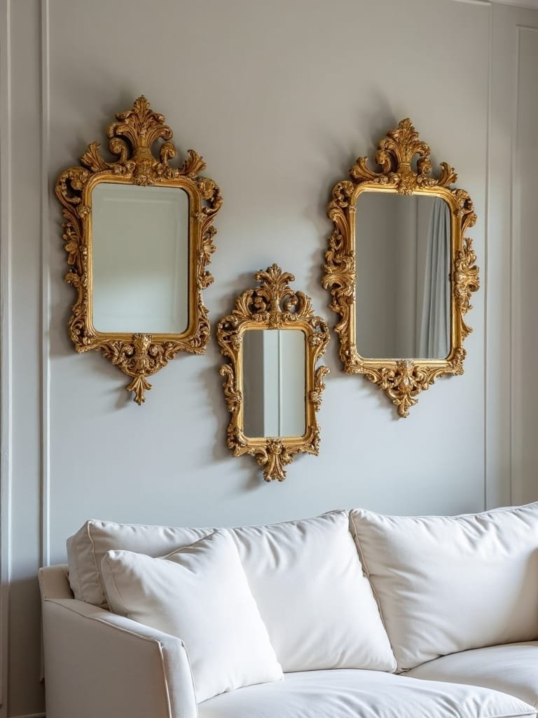 stylish mirror arrangement ideas