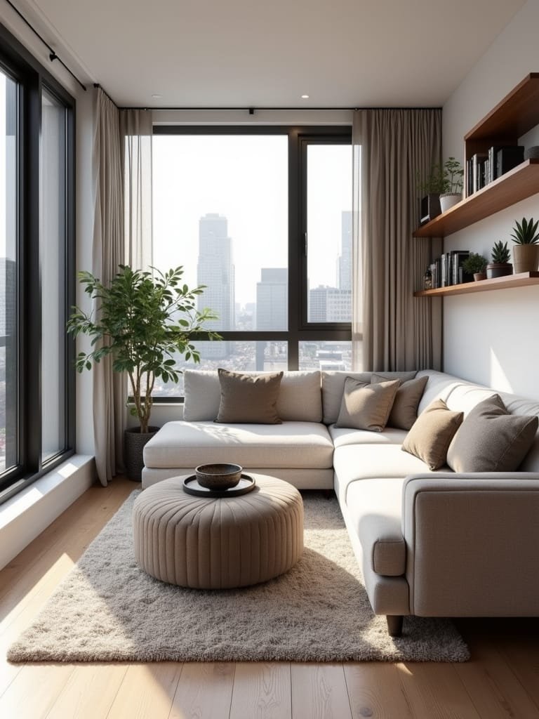 stylish small condo living