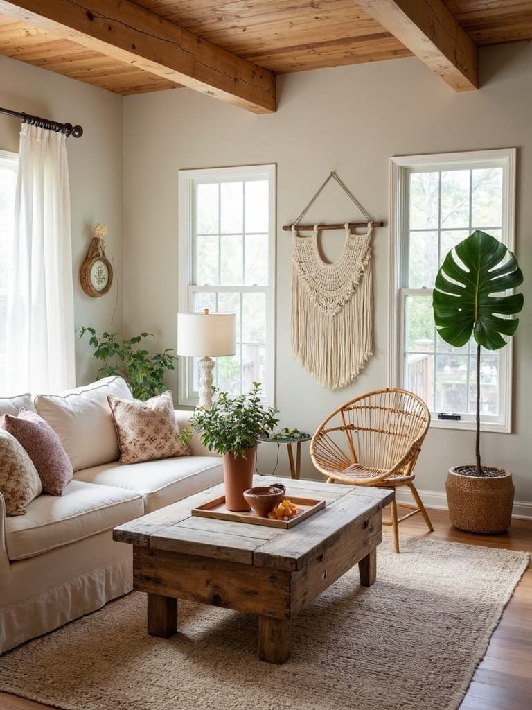 sustainable rustic home decor