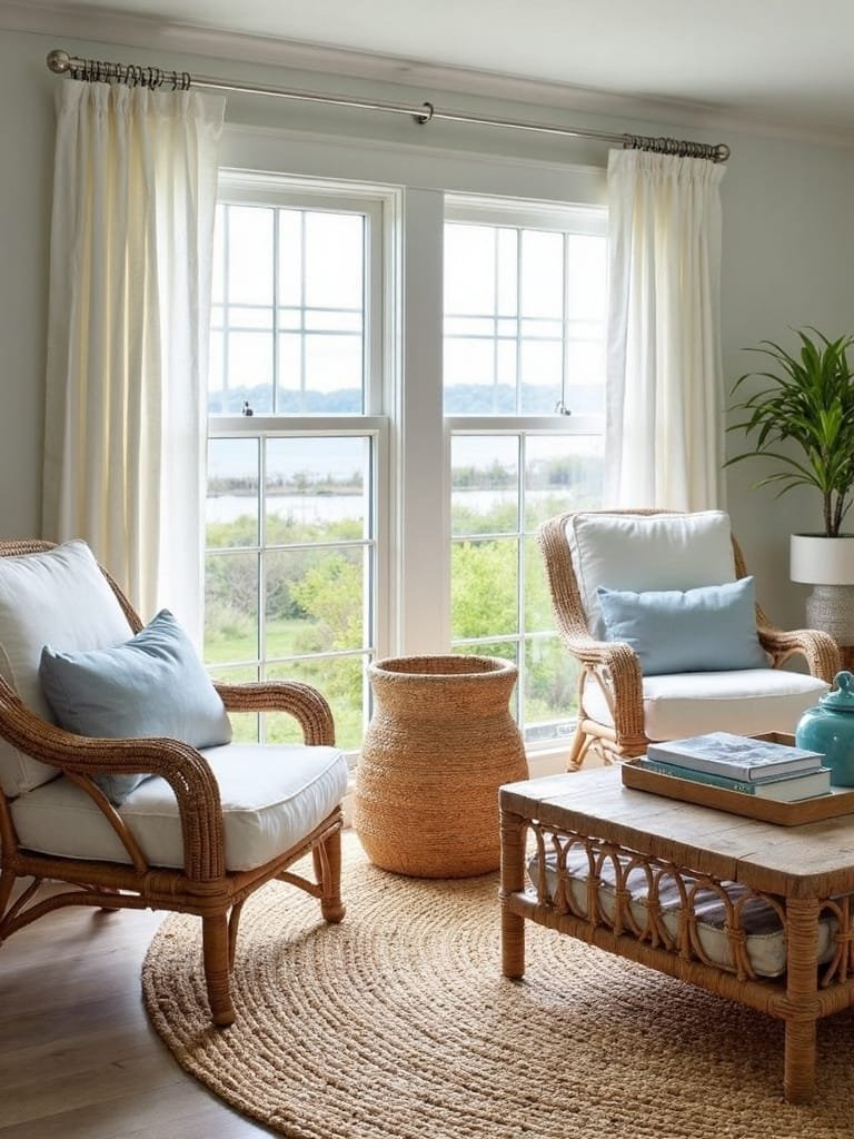 textured decorative woven items