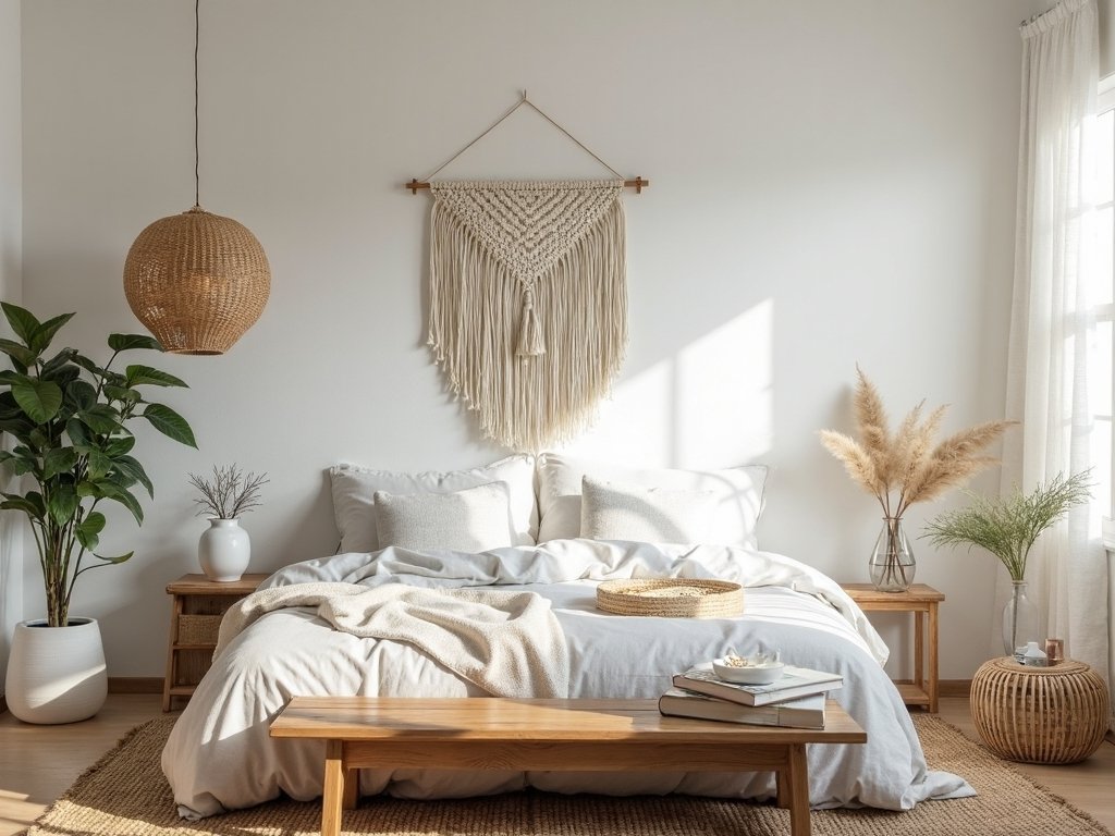 textured minimalist boho retreat
