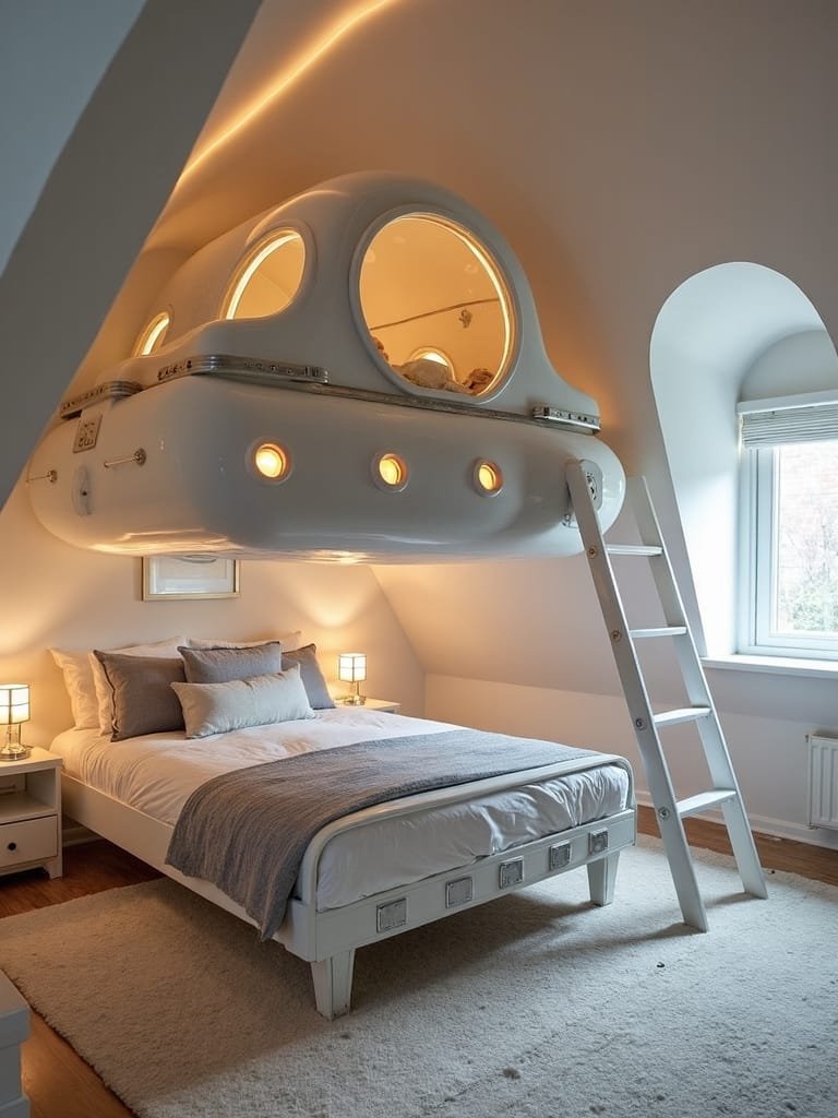 themed sleeping pod design