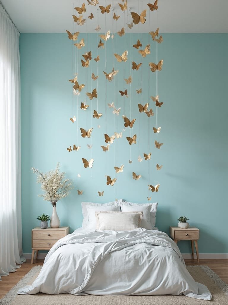 three dimensional butterfly sculptures