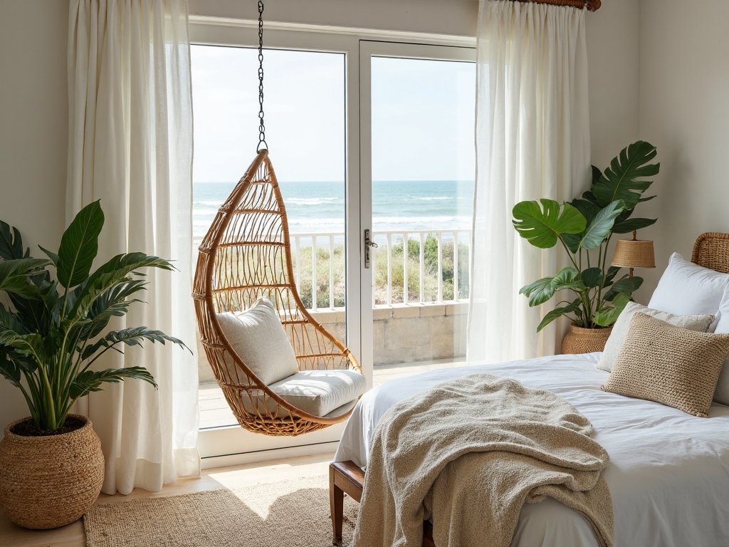 tranquil coastal reading sanctuary