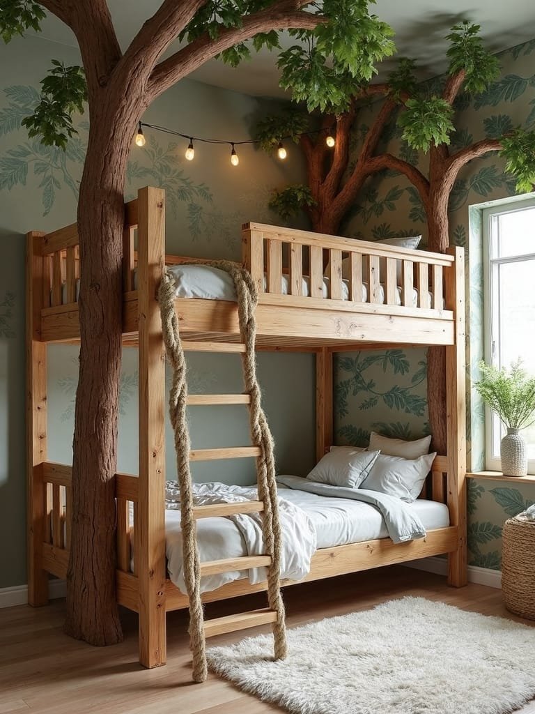 tree house in city