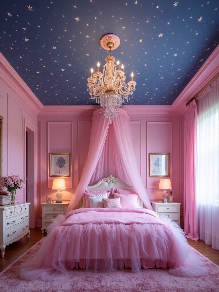 twinkling night sky ambiance