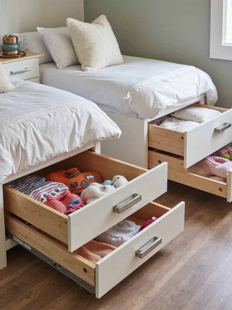 under bed storage options